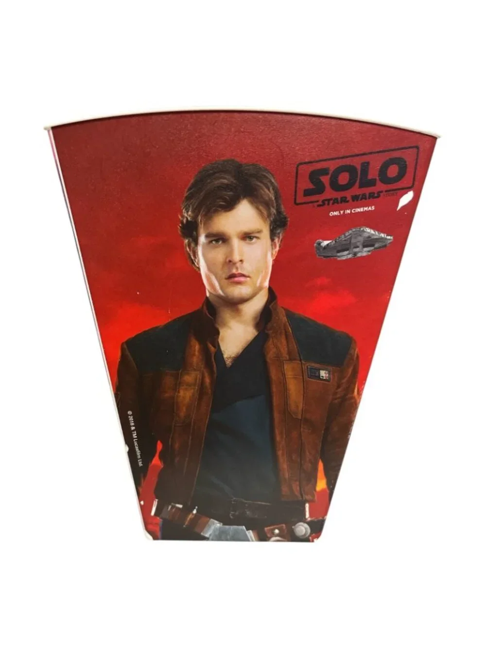 Solo A Star Wars Story Character Popcorn Bucket Lot Chewbacca Han Qi'ra Lando